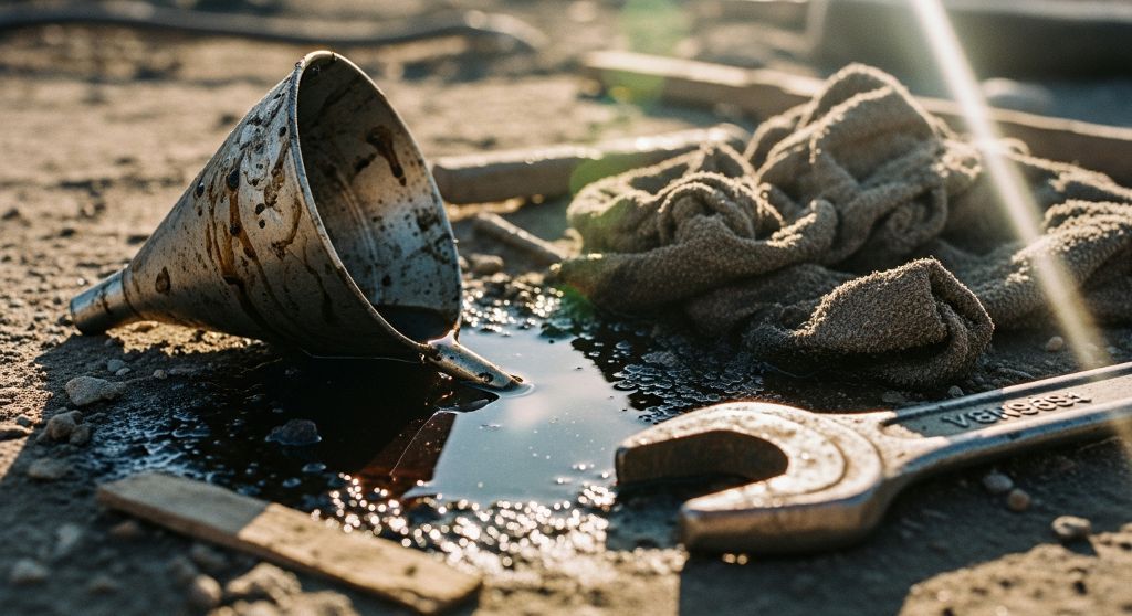 Cambio de filtro de combustible por contaminación en Vista Alegre