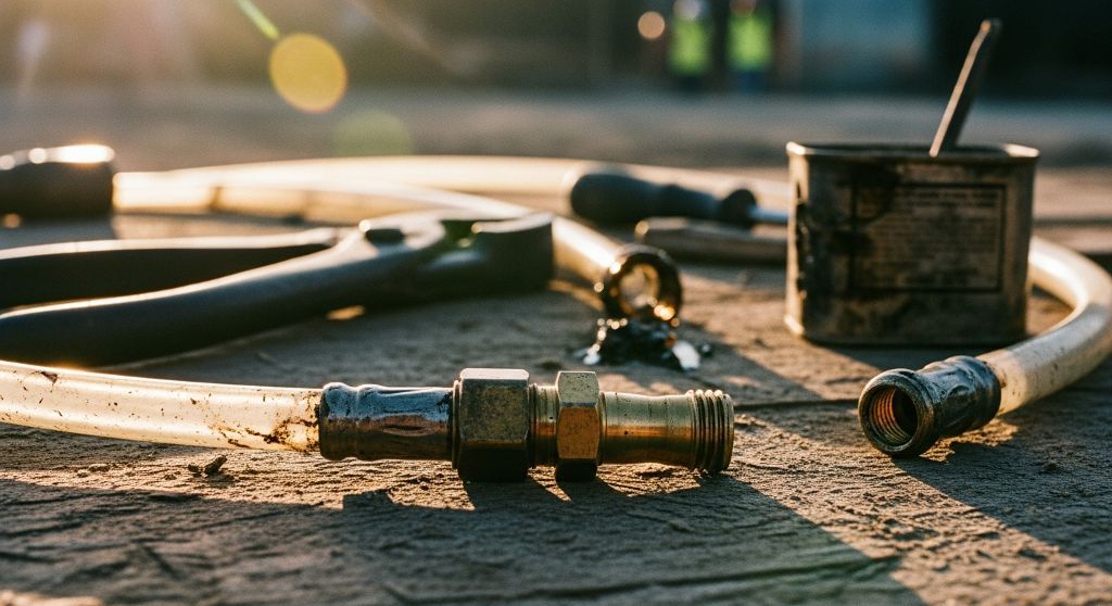 Detección de combustible contaminado en Brea De Tajo