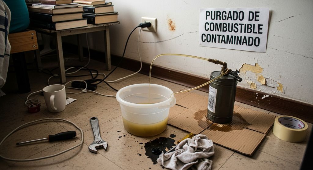 Servicio de Servicio de purgado de sistema de combustible en Recoletos